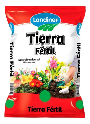 Tierra Fertilizada Landiner X 50lts - Aqua Live