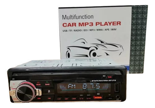Auto Radio Mp3player Fm/tf-sd/usb/aux/ape/wav/wma/bt