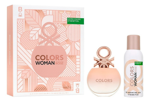 Benetton Color Rose Edt 80ml Perfume Para Mujer