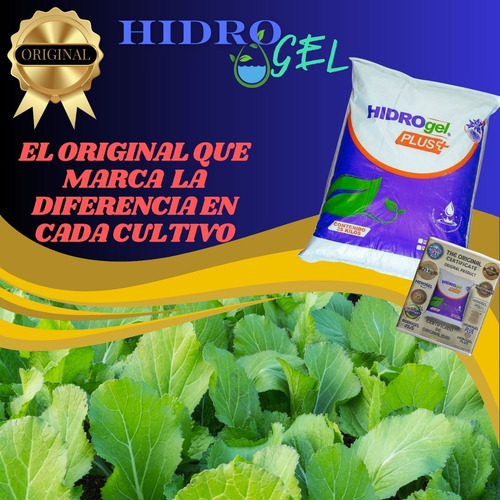 Hidrogel Plus+activadores Agrícola Lluvia Solida 25 Kg