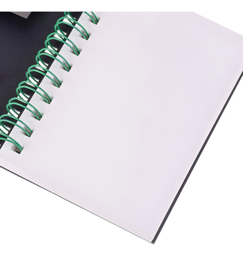 Caderno Hahnemuhle Style Sketch Com Espiral A6 64 Fls Verde