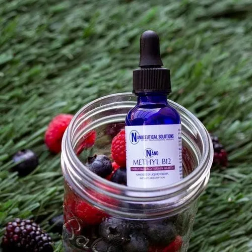 Nano Metil B-12, 1000mcg De Metilcobalamina, Gotas Líquidas