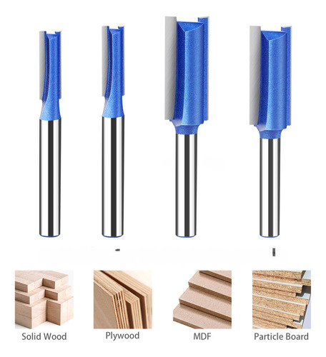 Professional Straight Knife 1/4*3/8 - 4-piece Pro Straight