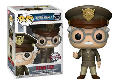 Funko Captain America Stan Lee 282 Special Edition Vdgmrs