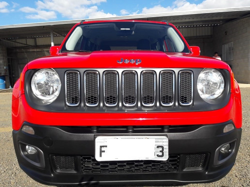 Renegade Longitude 1.8 Flex 4x2 Automatico 2016 Vermelho !