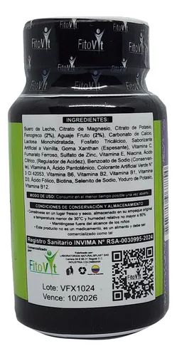 Aguaje Fenogreco Masticable - Unidad a $56633