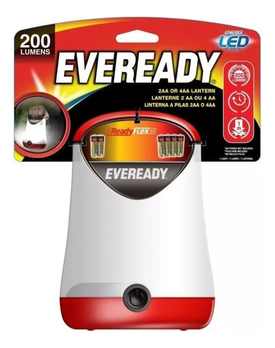 Linterna  Luz Blanca Eveready 200 Lumens