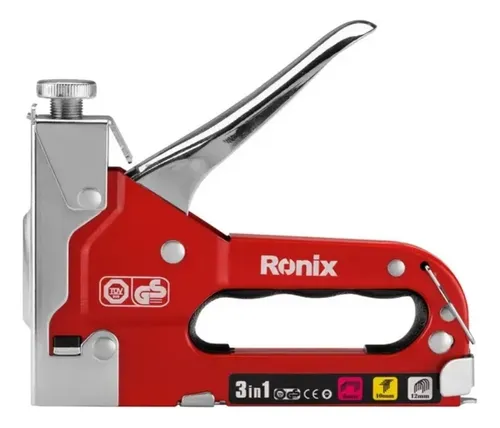 Engrampadora Manual Metálica Grapas Ronix