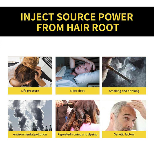 Shampoos Instantâneos De Tintura De Cabelo Preto De 100 Ml