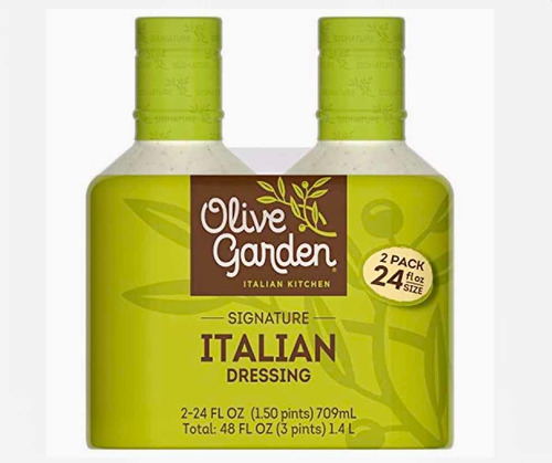 2x Olive Garden Italian Dressing / Adrerzo Italiano 2 Grande