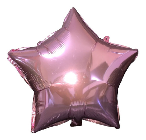 Globos Metalicos 22 Pza Estrella Numero Frase Helio Color