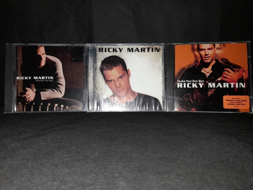 Ricky Martin Álbum + Singles 3 Cd Original Madonna Pop Nuevo