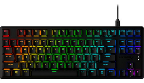 Teclado  Hyperx Gaming Alloy Origins Core Pbt Negro