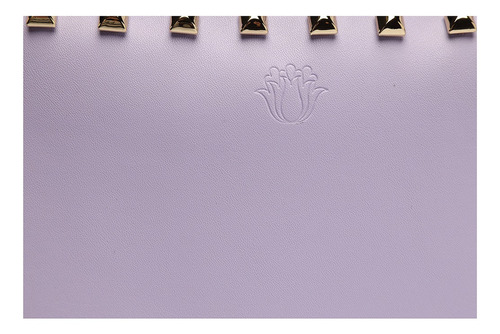 Imagem 5 de 5 de Bolsa Feminina Shopping Grande Alça De Ombro Roxo - My Shoes