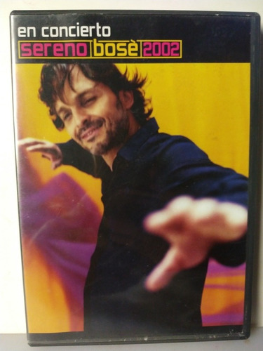 En Concierto Sereno Miguel Bose 2002 Dvd Musica 