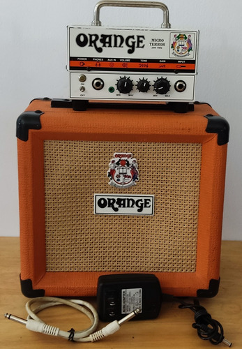 Amplificador Guitarra Orange Micro Terror Cabezal Y Gabinete