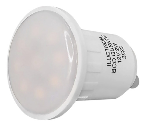 Lâmpada Led Dicroica Mr11 2w 12v Gu10 Branca Quente Cor da luz Branco-quente