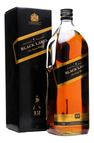 Whisky Johnnie Negro 1.75 Litros Envios
