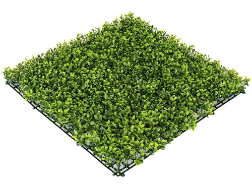 Imagen 4 de 7 de Jardin Vertical Artificial Verde Panel Muro Ibiza 50x50