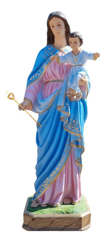 Nossa Senhora Auxiliadora, Resina, 130cm Com Coroa