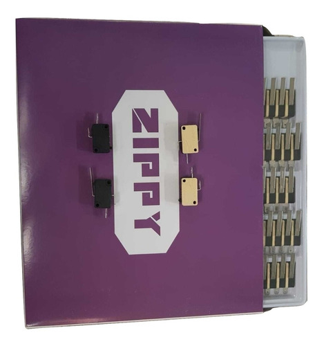 10 Micro Switch Marca Zippy Para Maquinitas Boton Palanca