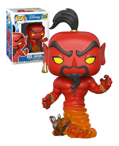 Funko Pop Disney Aladdin Red Jafar #356 Original Figura