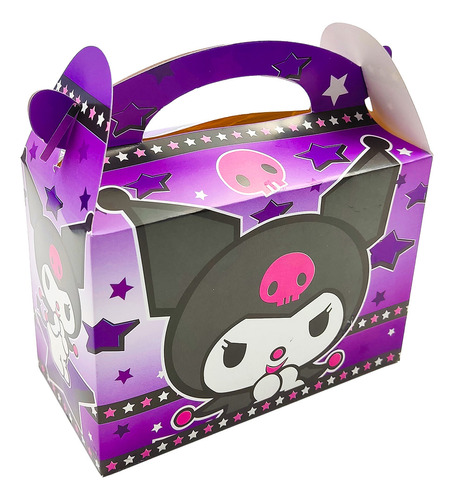 Caja Cajita Feliz Sorpresa X12 Unidades Kuromi Kawaii Melody