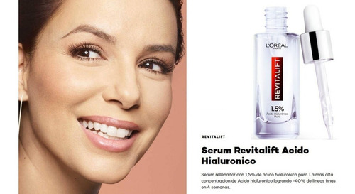 Sérum Facial L'oreal Revitalift Acido Hialuronico 30ml