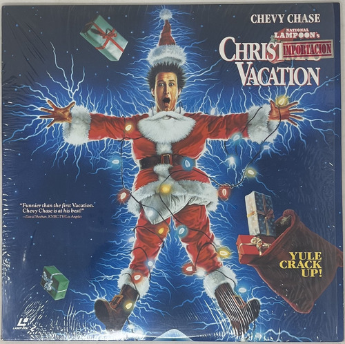 Lasedisc Christmas Vacation Chevy Chase Muy Raro Como Nuevo (Usado)