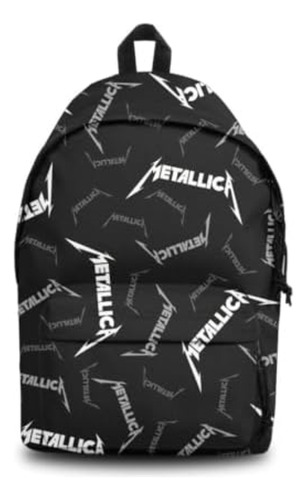 Mochila Rocksax Metallica - Fundido A Negro