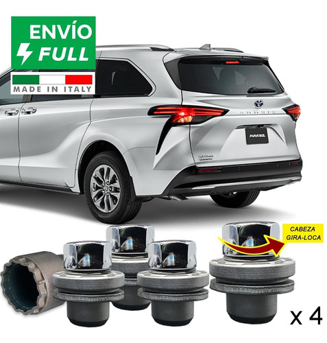 Birlos Seguridad Toyota Sienna Xle Access Gasolina