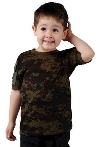 T Shirt Ranger Infantil Camuflada Treme Terra Original Nfe *