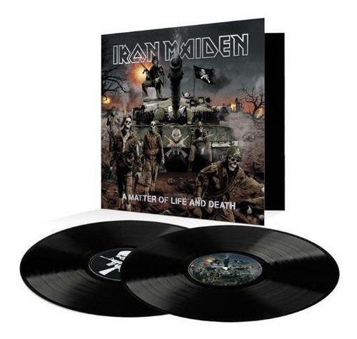 LP Duplo Iron Maiden Una cuestión de vida o muerte, 180 gramos