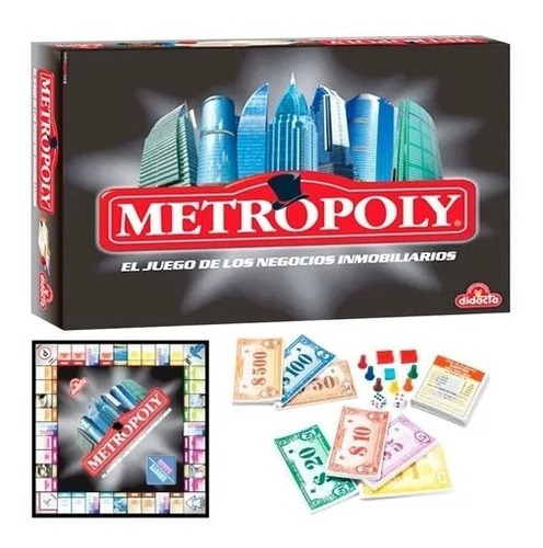 Juego De Mesa Metropoly Montevideo Didacta - Espacio Regalos