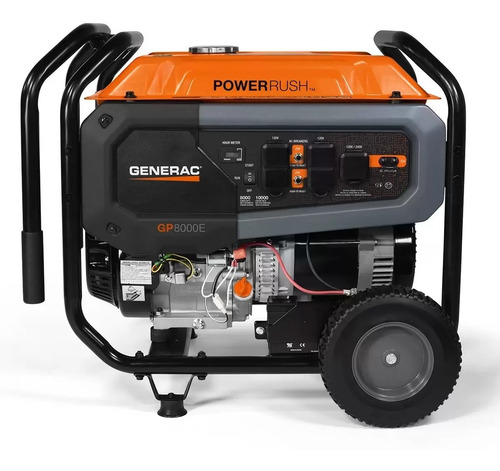 Generac, Generador Portátil Premium Gp8000e. Msi