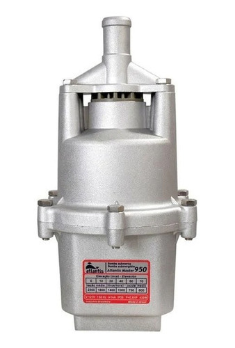 Bomba sumergible Atlants Master 950 de 0,6 CV, 70 m, voltaje