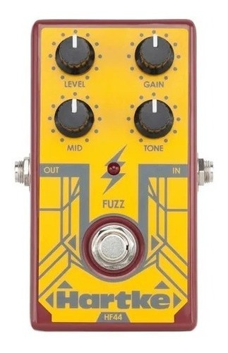 Pedal De Efecto Hartke Systems Hf44 Analogico Bass Fuzz