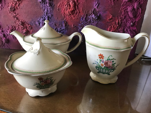 Lote De Loza Y Porcelana Inglés Y Chino