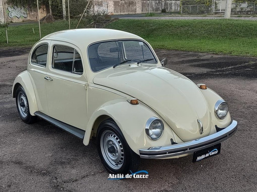Imagem 3 de 15 de Fusca Standard 76 Pl Preta Assoalho Fábrica -ateliê Do Carro