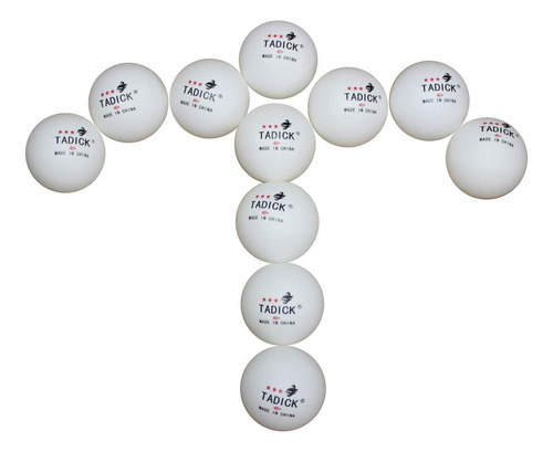 Tadick - Juego De 100 Pelotas De Tenis De Mesa De Primera Ca