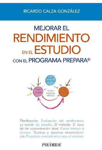 Libro Mejorar El Rendimiento En El Estudio Con El Progra De