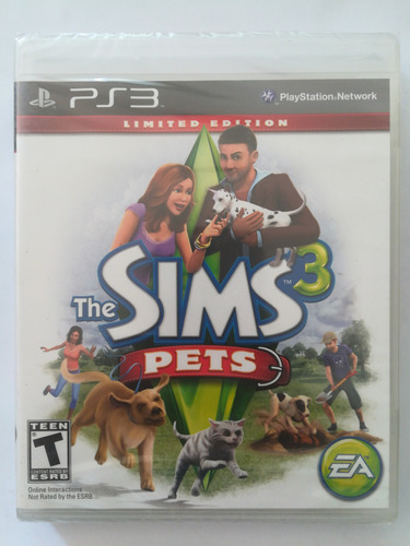 The Sims 3 Pets Limited Edition Ps3 Nuevo Original Sellado