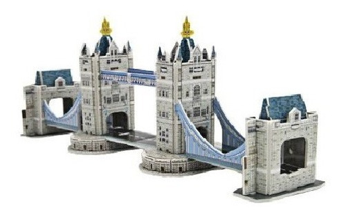 Puzzle 3d Tower Bridge 30 Piezas, Nivel Inicial