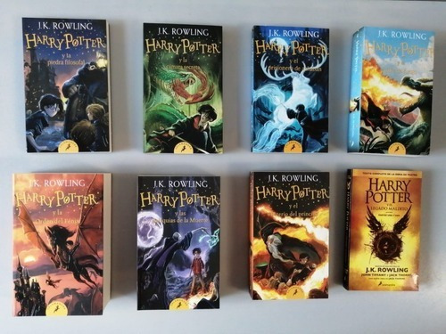 Harry Potter - Coleccion 8 Libros Con Caja