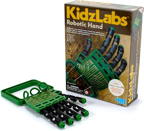 Kit De Construcción De Mano Robotica Kidzlabs Toysmith