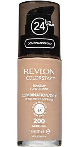 Revlon Colorstay Liquid Makeup Para Combinacion / Grasa, De