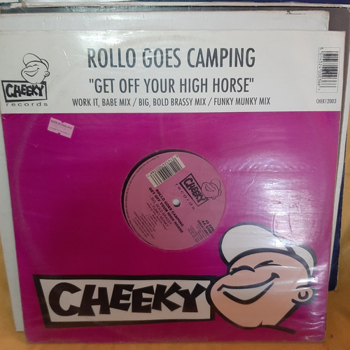 Vinilo Rollo Goes Camping Get Off Your High Horse Cheeky E1