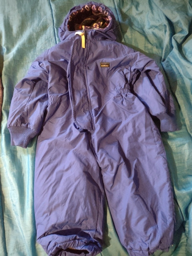 Traje De Nieve L.l. Bean Infantes 24-36 Meses Tipo Mameluco 