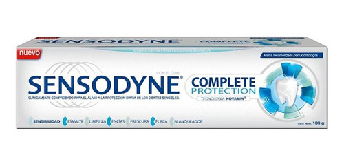 Pasta Dental Sensodyne Complete Protección 100 Grs