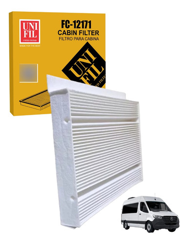 Filtro De Cabina Mercedez Benz 2.1 311/416/516 Fc-12171